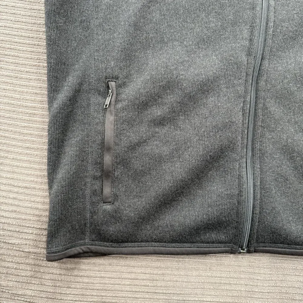 Patagonia Fleece‎ Vest Mens XL Full Zip Grace Youth Embroidered Pockets Outdoors